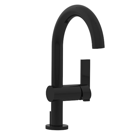 Newport Brass Single Hole Lavatory Faucet in Gloss Black 2403/54